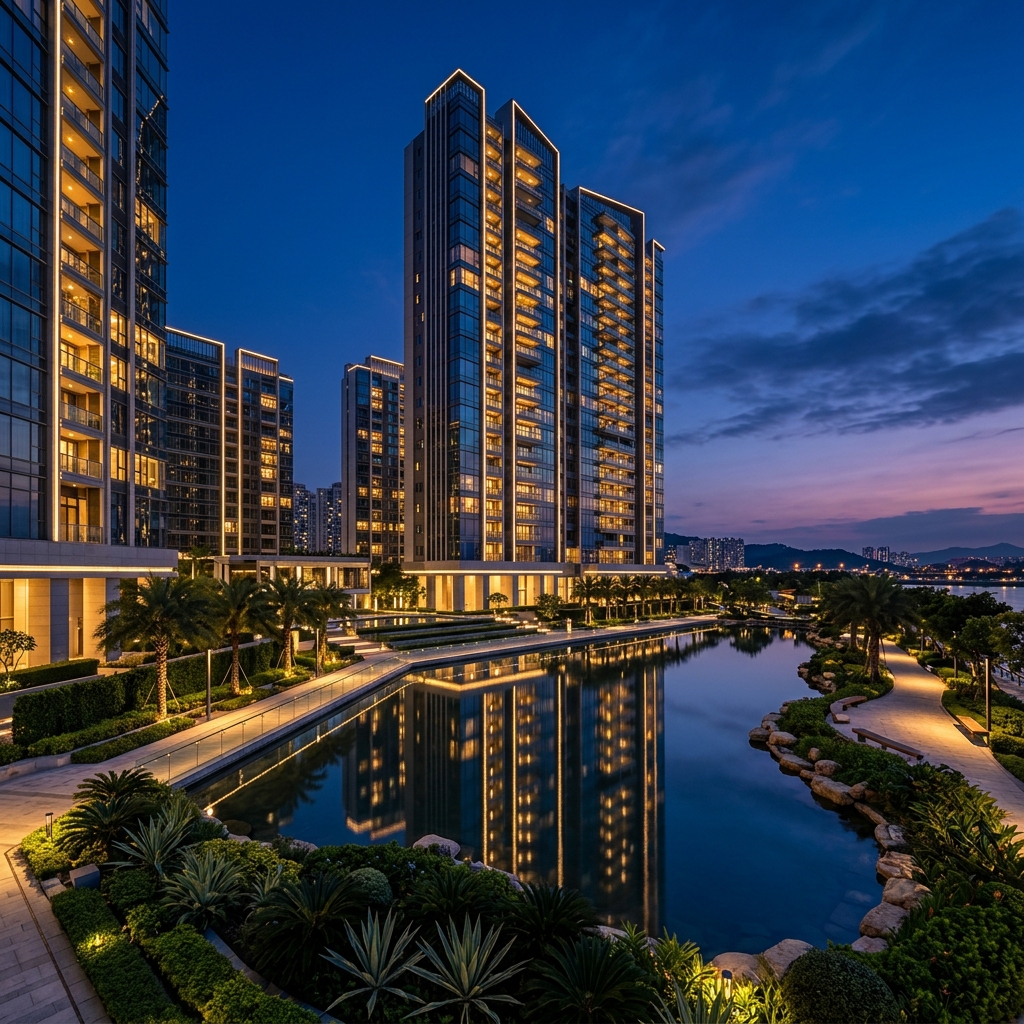 Modern residential complex